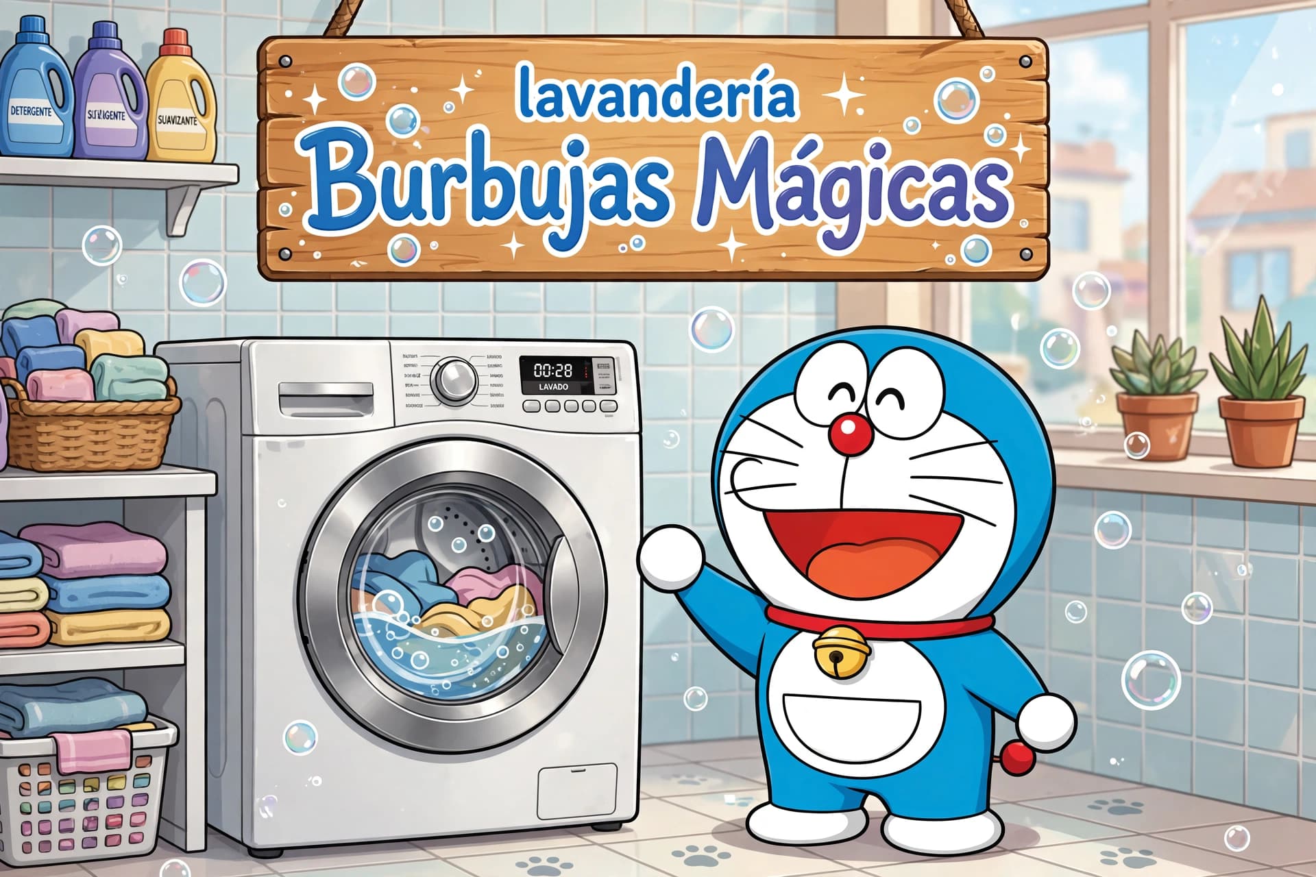 Lavandería Burbujas Mágicas